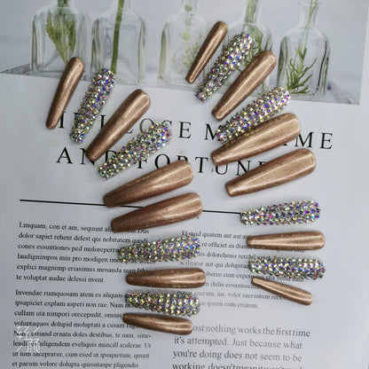 Custom Handmade Acrylic Press-On Nails