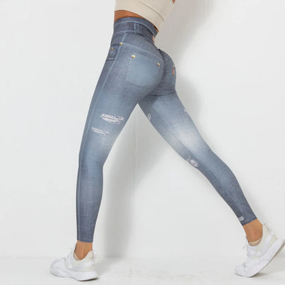 Jeans Print Legging