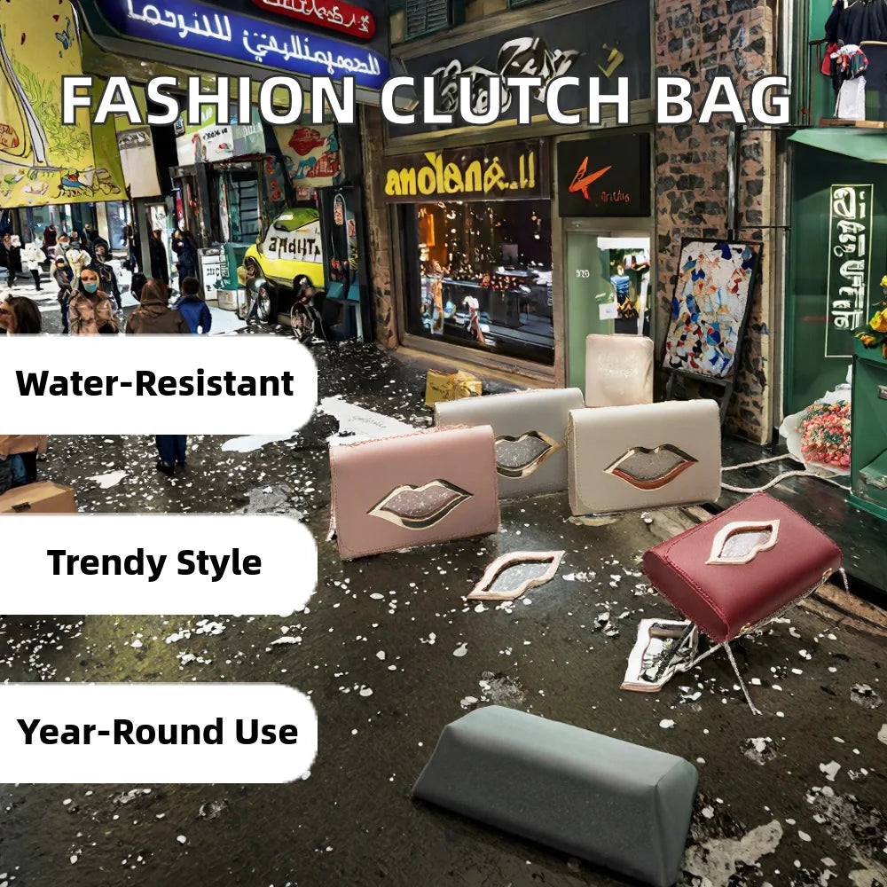 Fashion Crossbody Messenger Bag Chain Shoulder Purse