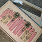 Press-On Nails - Handmade Artificial Fingernails Set