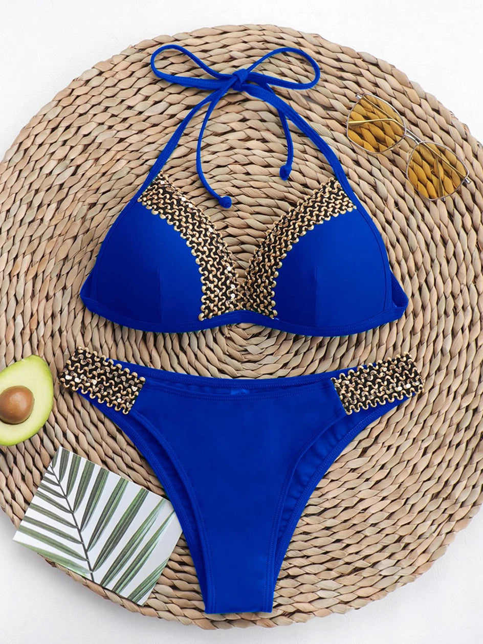 Brazilian Halter Swimsuit