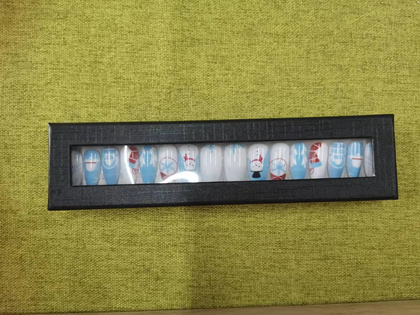 Handmade Pink Gel Press-On Nails - Custom Decoration Design (Wholesale Available)