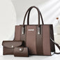 3-Piece Handbag Set - Shoulder Bag, Crossbody & Tote Combination