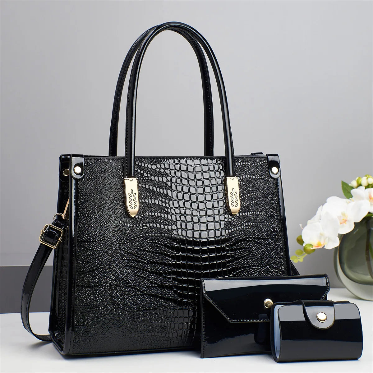 Korean Style Crossbody Luxury PU Leather Designer Tote Bag