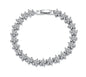 Moissanite Chain Link Bracelet 18K  Bracelet