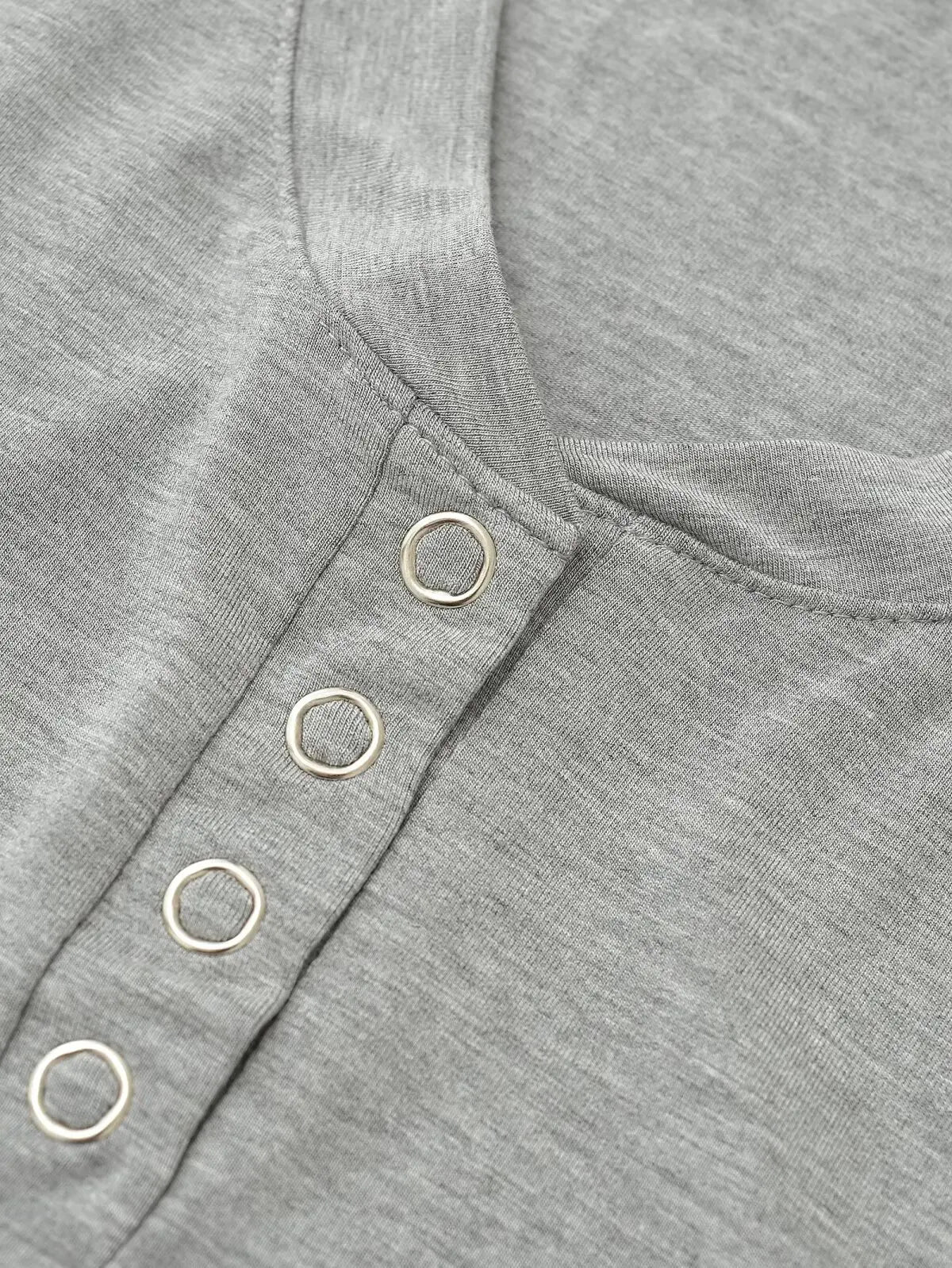 Sleeveless Button T-Shirt - Retro Slim Fit Casual Top