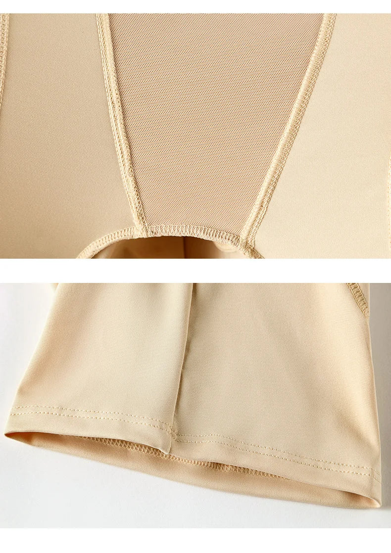 Plus Size Hip Enhancing Shapewear Bodysuit - Seamless Tummy Control