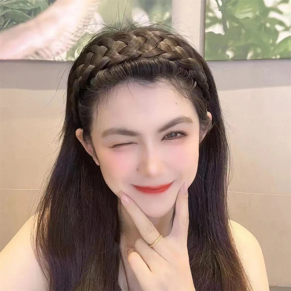 Fishbone Braid Headband