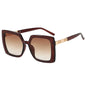Oversized Square Gradient Sunglasses