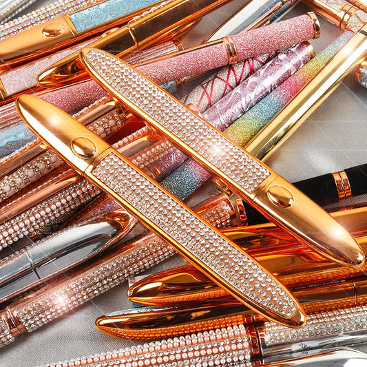 Waterproof Eyelash Glue Pen - Clear & Black Adhesive Eyeliner for False Lashes