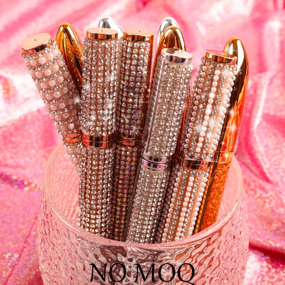 Waterproof Eyelash Glue Pen - Clear & Black Adhesive Eyeliner for False Lashes