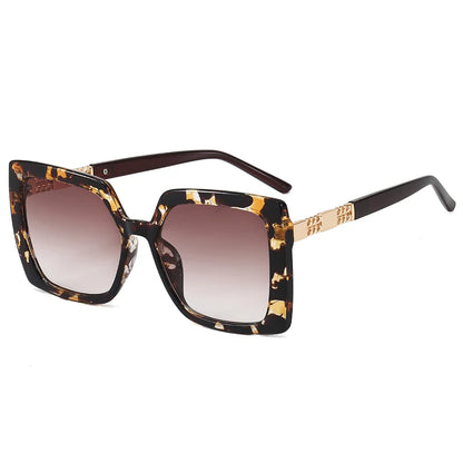 Oversized Square Gradient Sunglasses