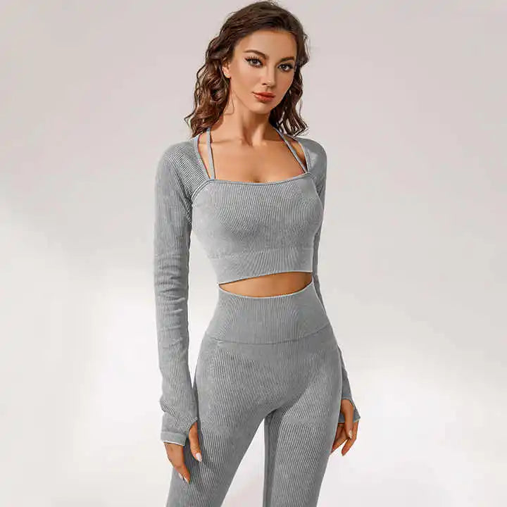 Quick-Dry Breathable Activewear Set