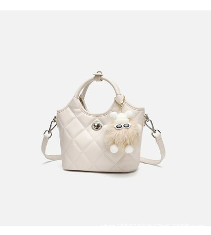 Diamond Embellished Tote Bag - Fashion Messenger Handbag 2025