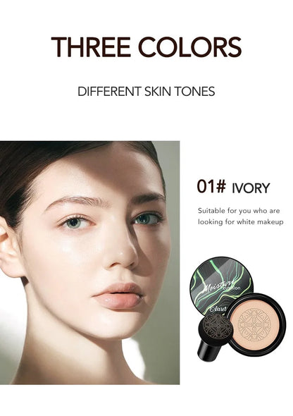 Mushroom Head Air Cushion CC Cream - Moisturizing BB Foundation