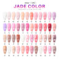Valentine's Day Rubber Base Gel Polish Collection - 48 Colors Set with Color Book