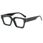 Retro Chunky Square Cat Eye Sunglasses - UV400 Protection
