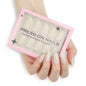 French Pink Almond Press-On Nails - Soft Gel Short Length (30 Pieces)