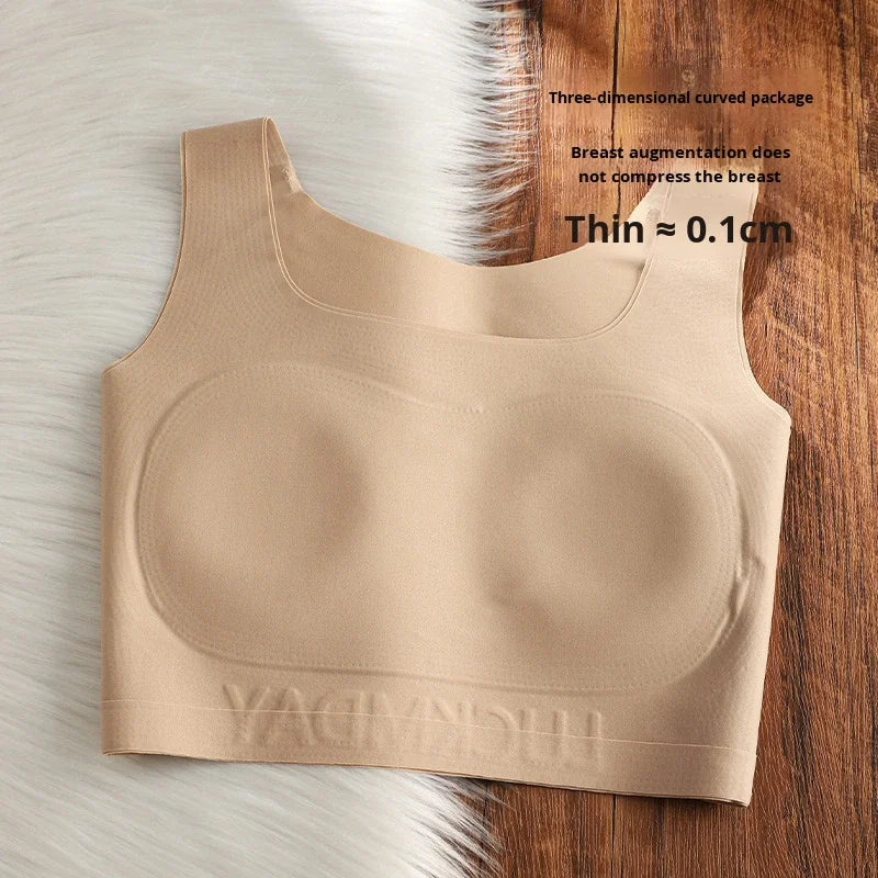 Seamless Invisible Bra - Ultra-Thin Wireless Support Bra