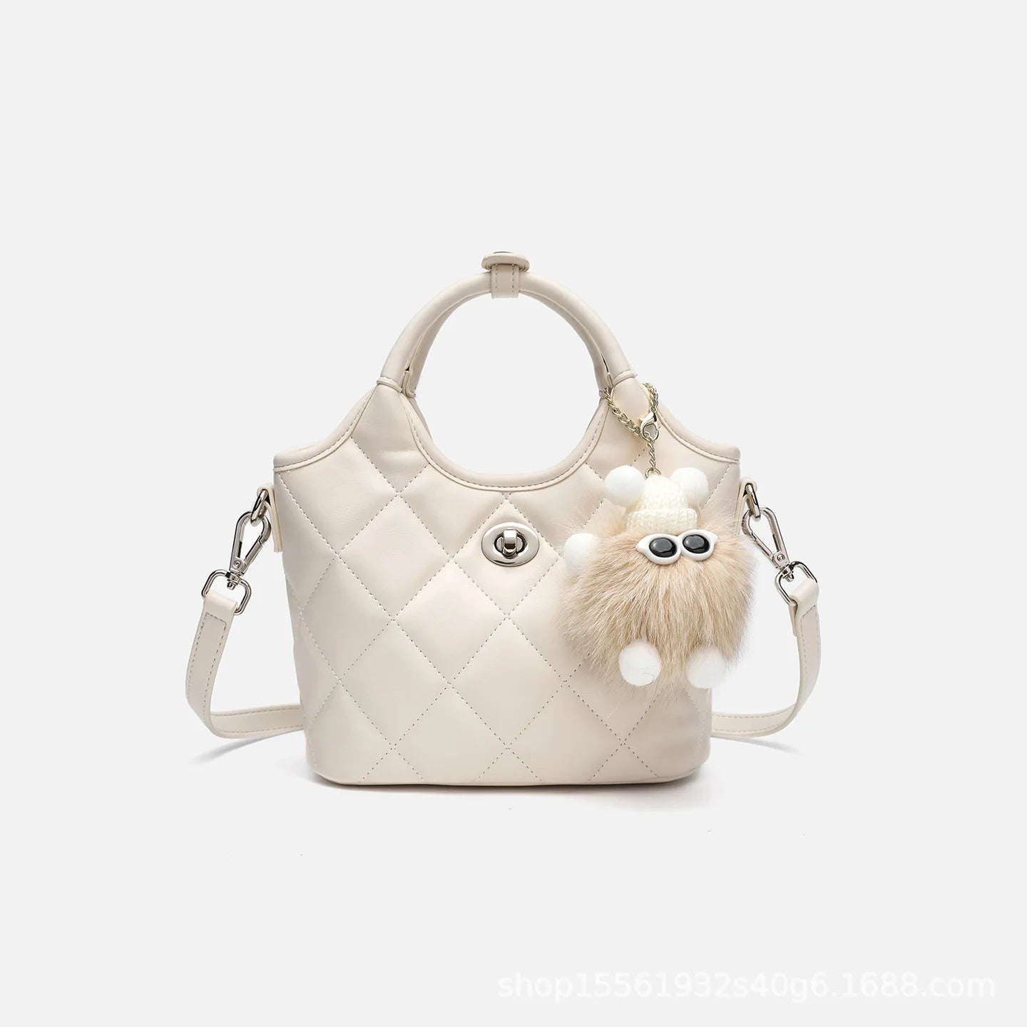 Diamond Embellished Tote Bag - Fashion Messenger Handbag 2025