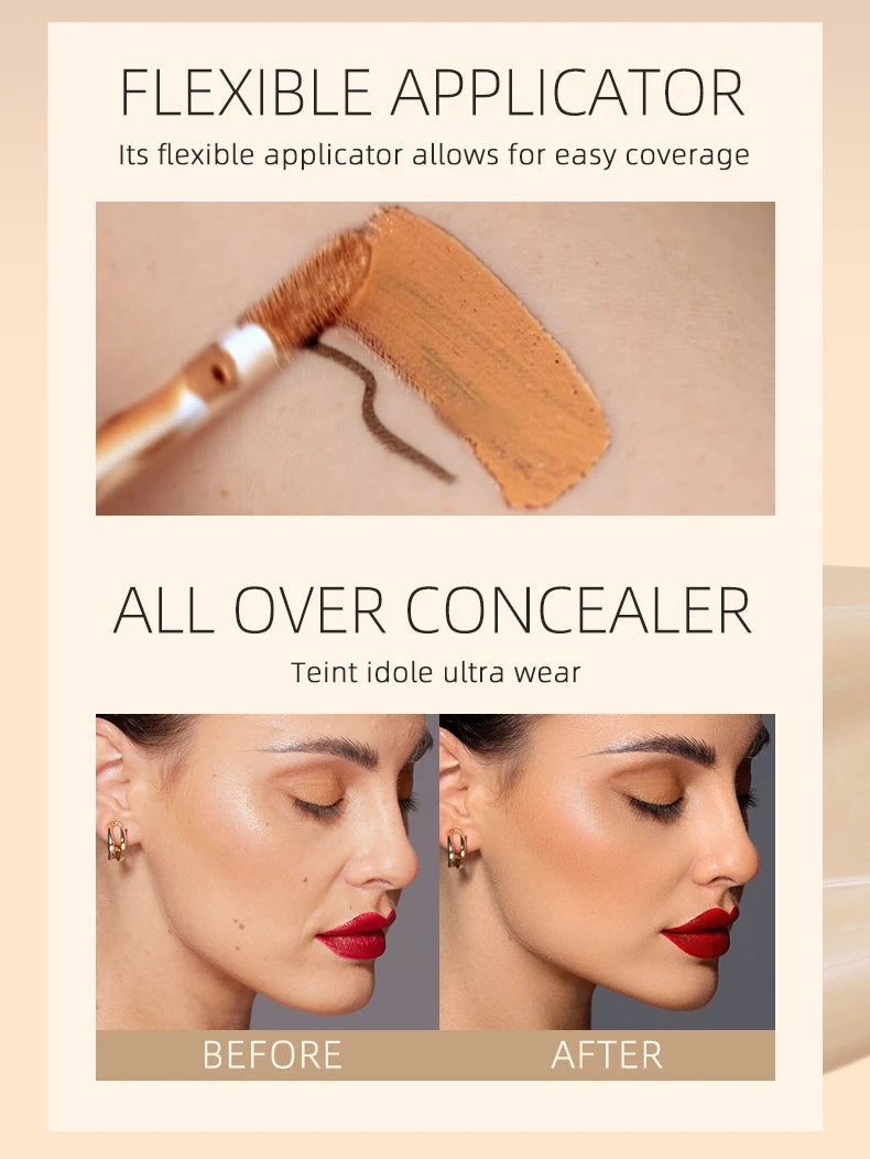 Full Coverage Liquid Concealer - Waterproof Foundation Stick (8 Shades)