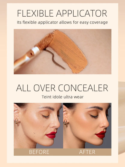 Full Coverage Liquid Concealer - Waterproof Foundation Stick (8 Shades)