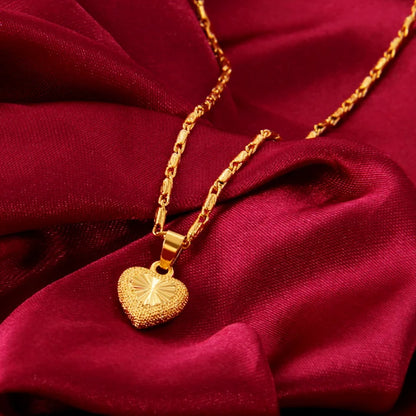 18K Gold Plated Cuban Link Necklace - Chunky Pendant Chain