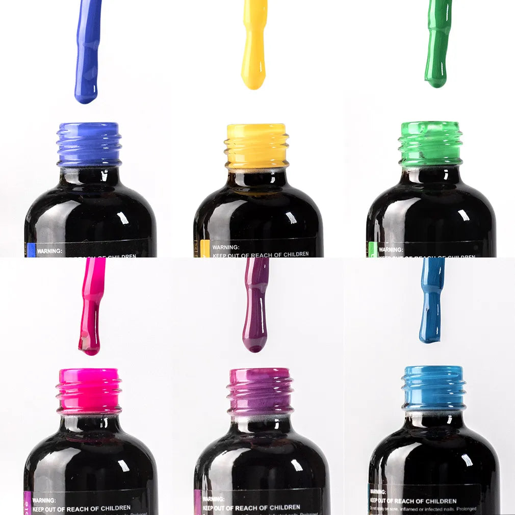 VENALISA Gel Nail Polish - No Wipe High Gloss Top Coat & Base Coat