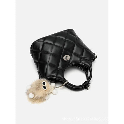 Diamond Embellished Tote Bag - Fashion Messenger Handbag 2025