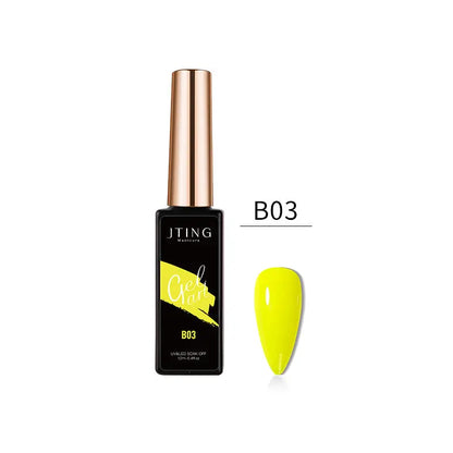 Neon Nail Art Liner Gel Set - UV LED Gel Polish