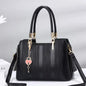 Women's Large Capacity Casual Tote Handbag - Fashion PU Leather Bag