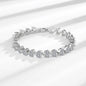 Moissanite Chain Link Bracelet 18K  Bracelet