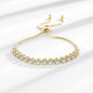 Moissanite Chain Link Bracelet 18K  Bracelet