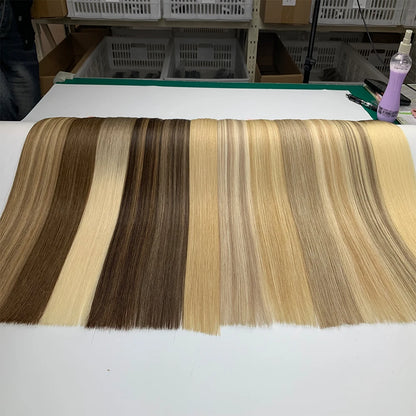 Indian Straight Hair Extensions - Raw Double Drawn