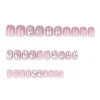 Sparkling Diamond Press-On Nails - Full Glitter Powder Acrylic (30 Pieces)
