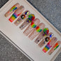 Press-On Nails - Handmade Artificial Fingernails Set