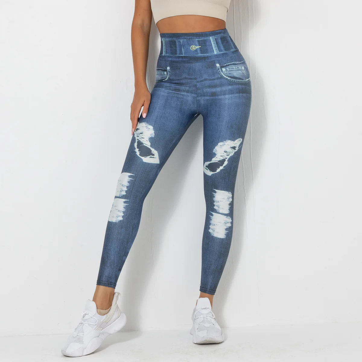 Jeans Print Legging