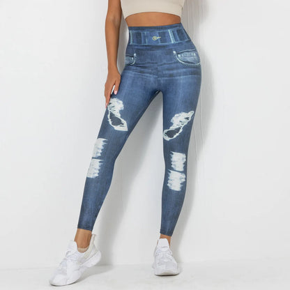 Jeans Print Legging