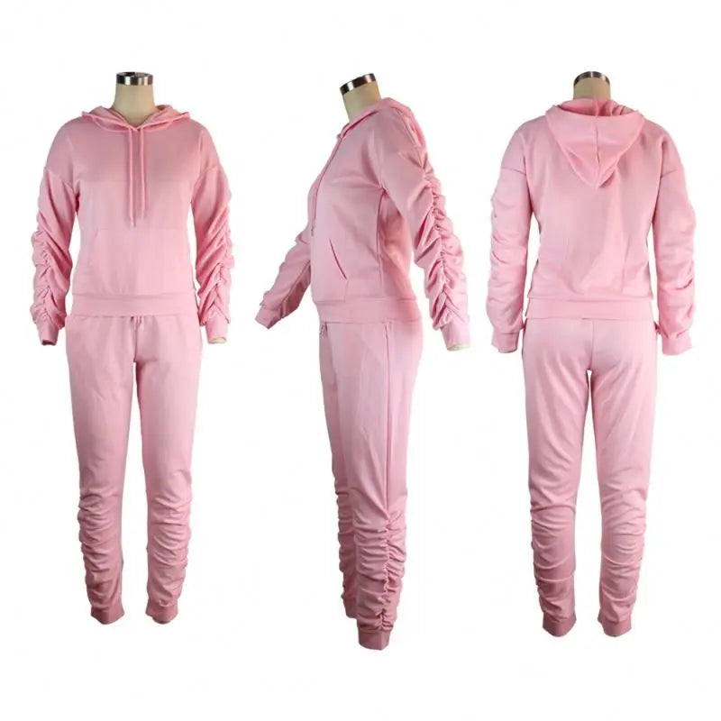 Comfy Sweatpants and Hoodie Set