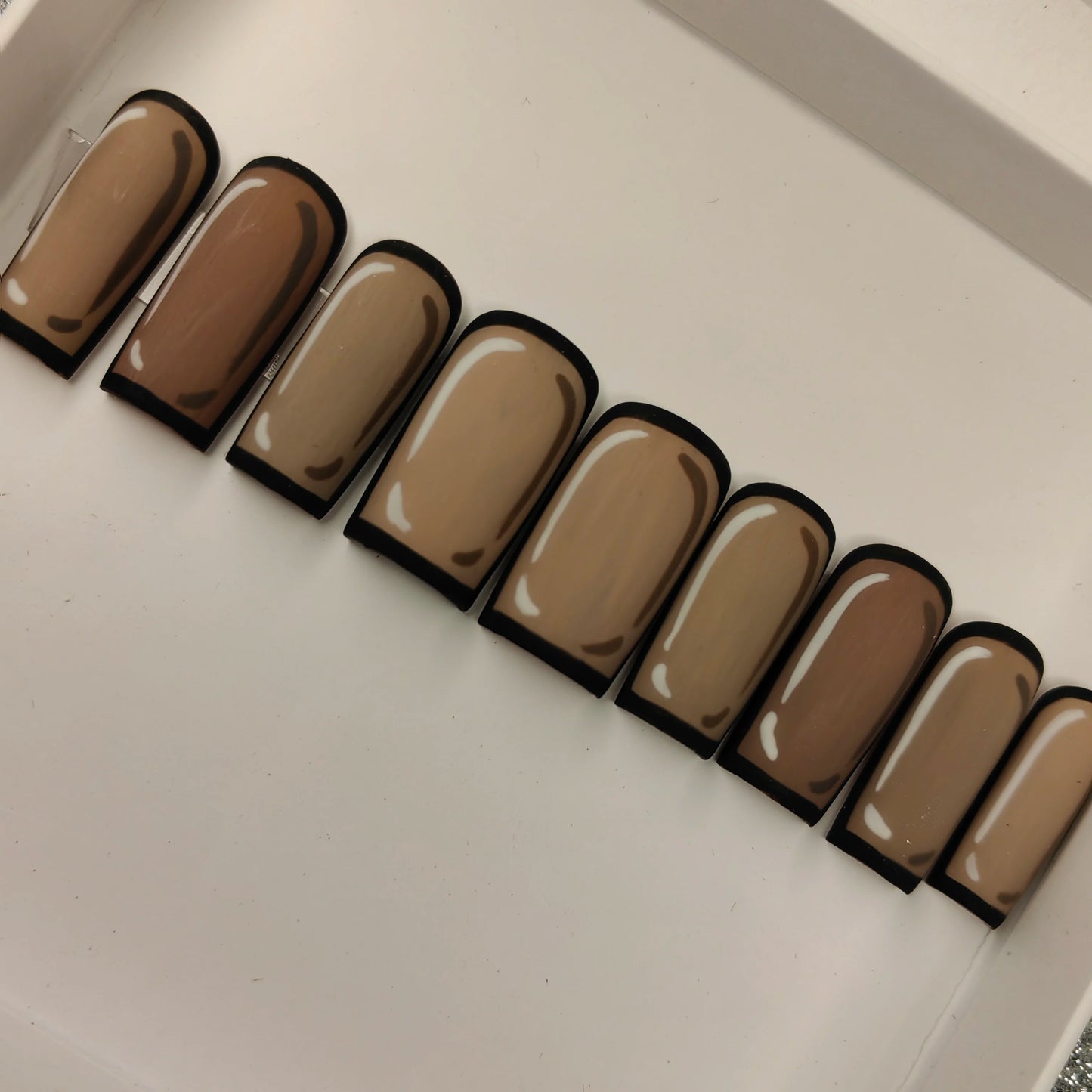 Press-On Nails - Handmade Artificial Fingernails Set