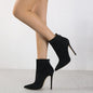 12cm Platform Ankle Boots