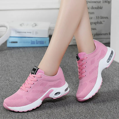 Mesh Running Shoes - Lightweight Casual Sneakers