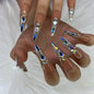Press-On Nails - Handmade Artificial Fingernails Set