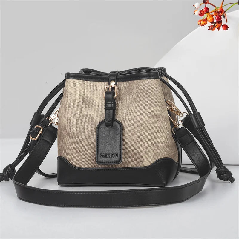 Elegant Bucket Shoulder Bag