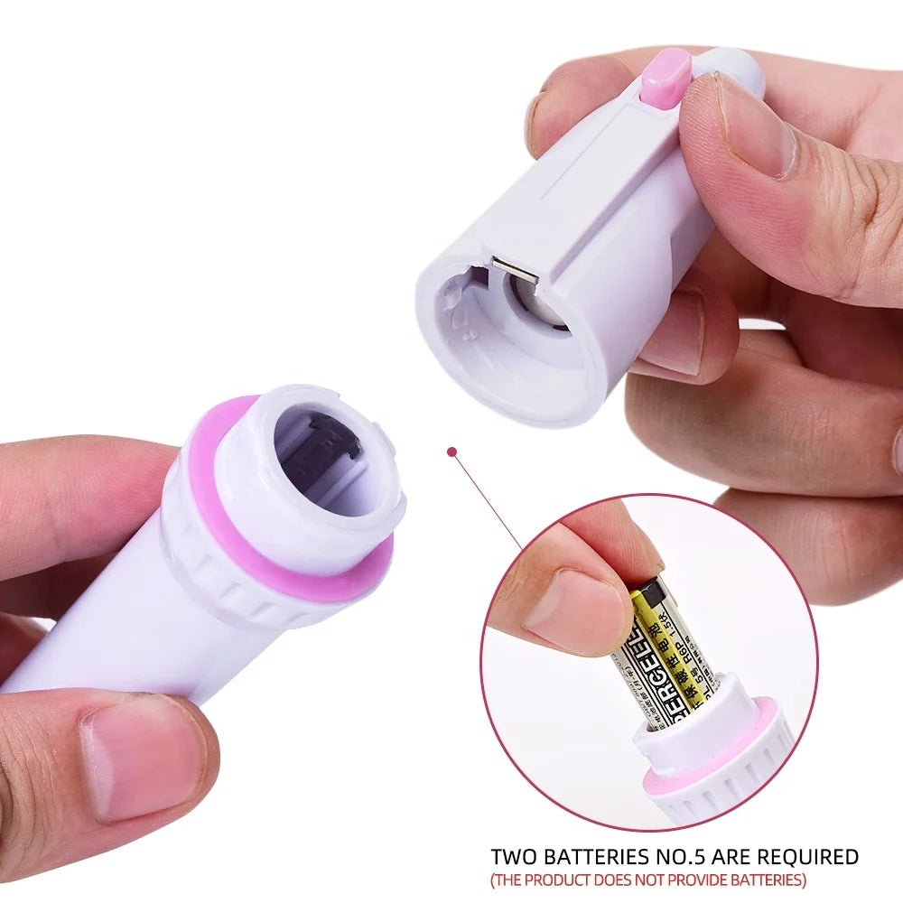 5-in-1 Electric Nail Drill Kit - Mini Portable Nail Art Grinder & Polisher Set