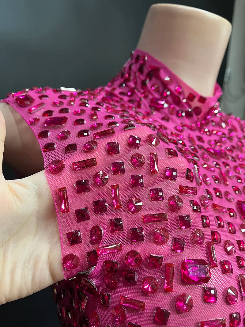 Rhinestone Party Wear