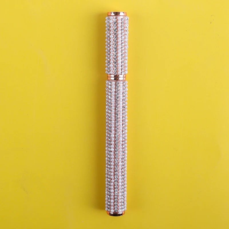 Waterproof Eyelash Glue Pen - Clear & Black Adhesive Eyeliner for False Lashes