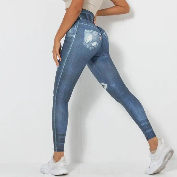 Jeans Print Legging