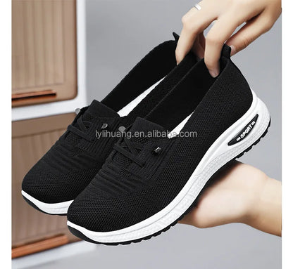Women's Walking Sneakers - Lightweight Breathable Sport Shoes