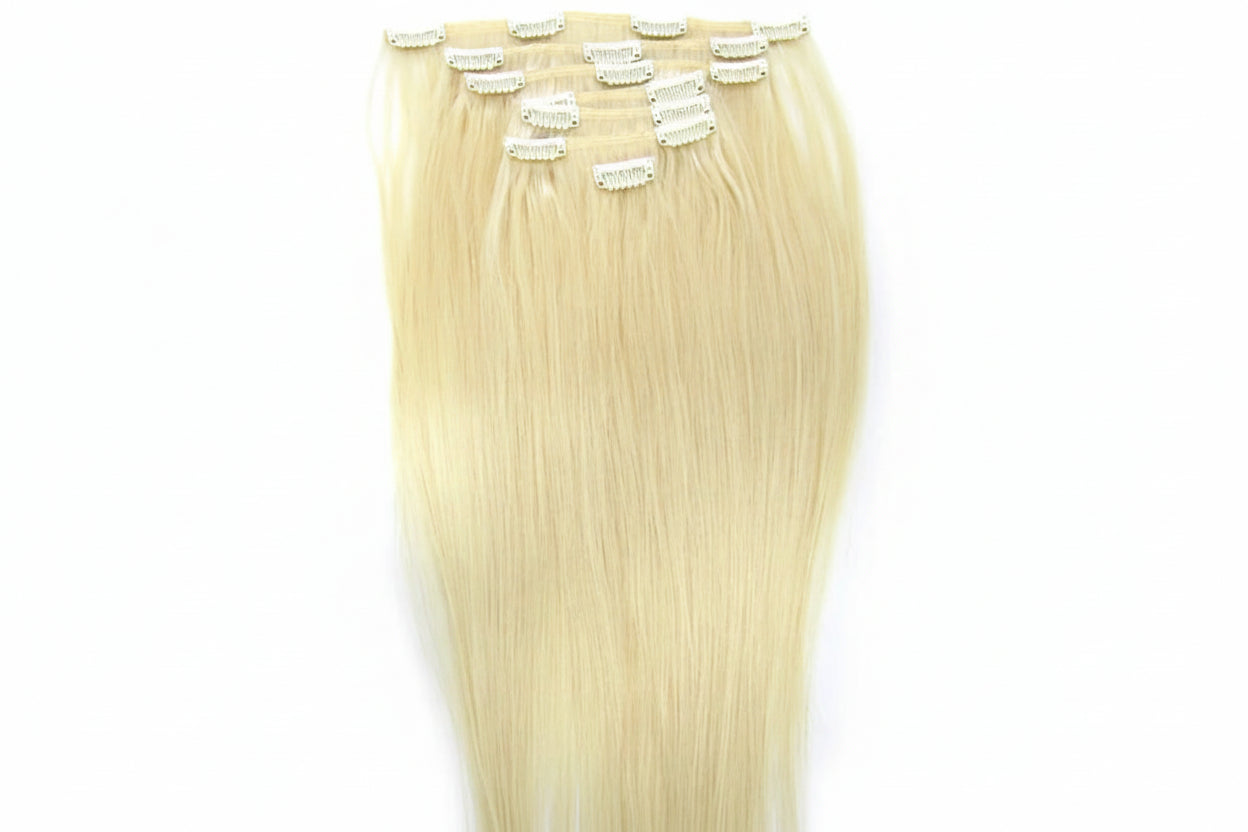 Blonde Clip-In Hair Extensions